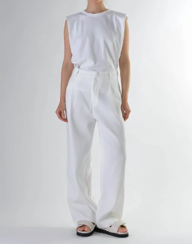 Classically Me Pants In White