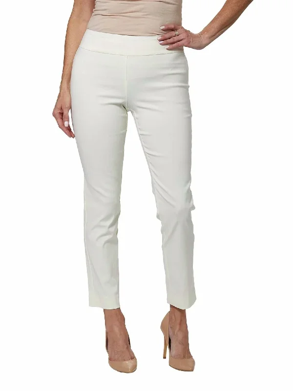 Pull On Pant In Ivory