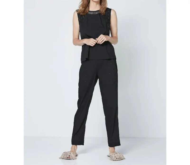 Uliana Trousers In Black