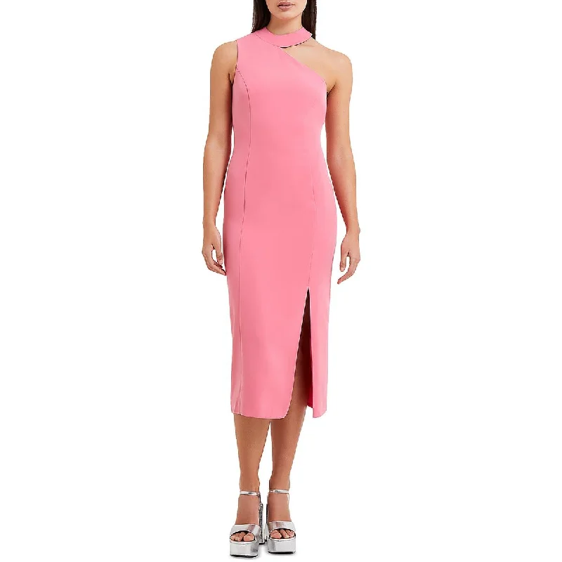 French Connection Womens Slit Recycled  Sheath Dress