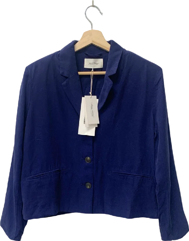 American Vintage Blue NALASTATE Blazer S