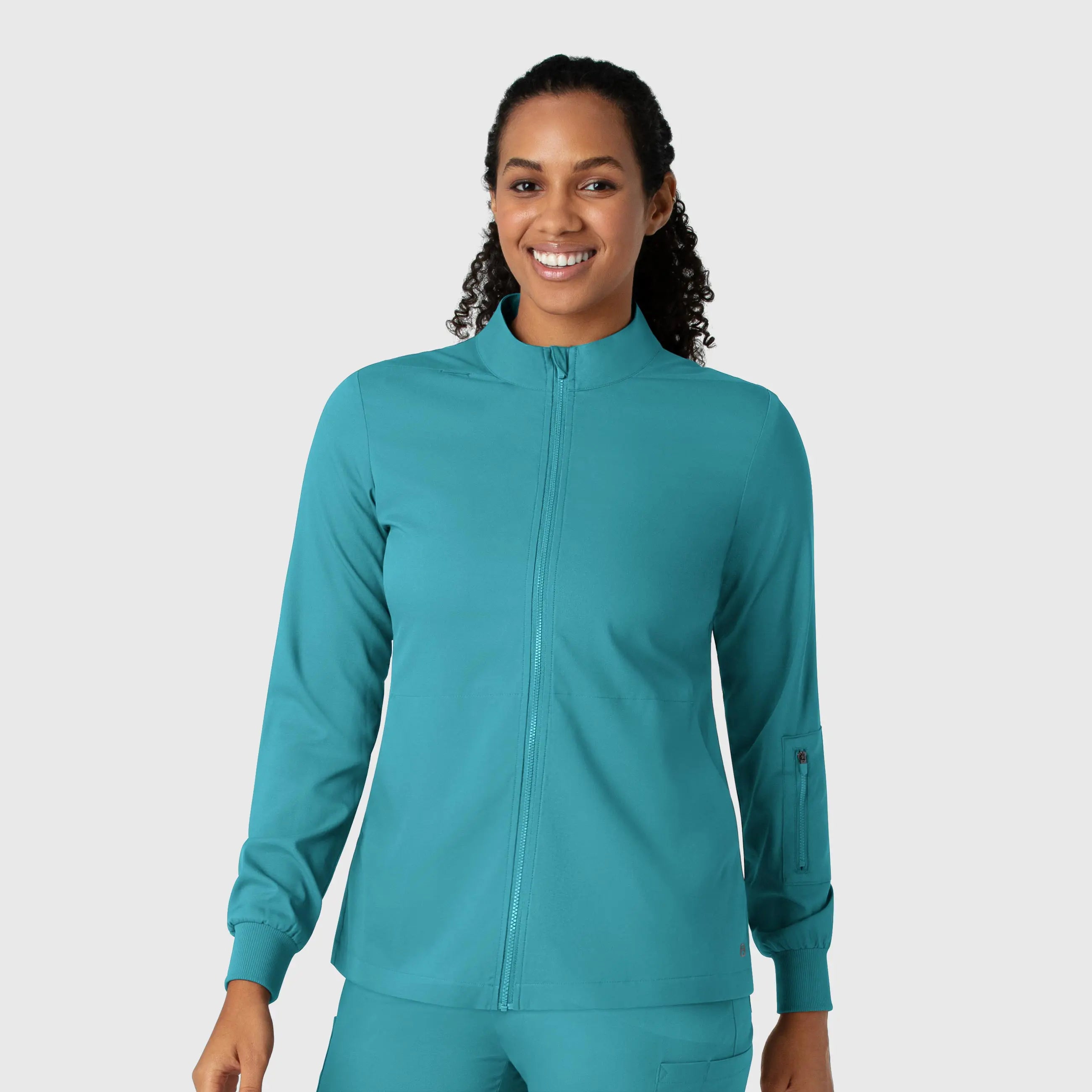 Wink Women's Warm Up Jacket - Teal