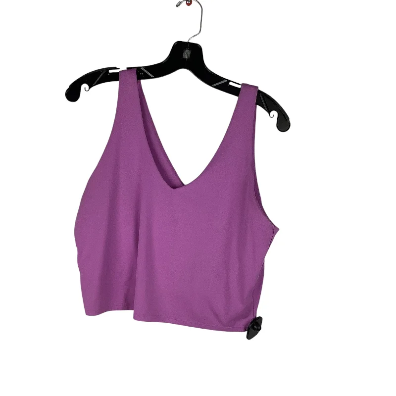 Athletic Tank Top By All In Motion In Purple