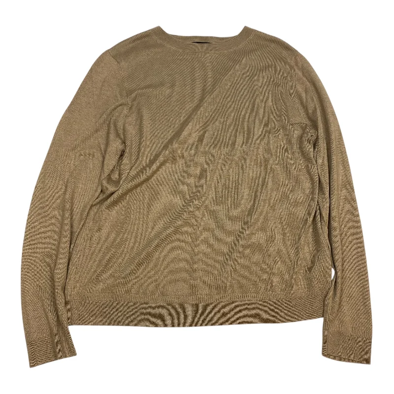 Sweater By Banana Republic In Tan, Size: Xl